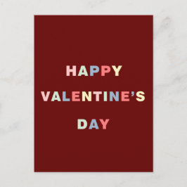 FARBHAFTER TAG POSTKARTE