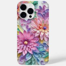 FARBHAFTES 3-D-QUILPAPIER BILDET EINEN BLICK AUF D Case-Mate iPhone 14 PRO MAX HÜLLE