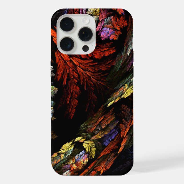 Farbharmonie Abstrakte Kunst iPhone 15 Pro Max Hülle (Rückseite)