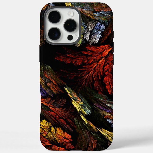 Farbharmonie Abstrakte Kunst iPhone 16 Pro Max Hülle (Rückseite)