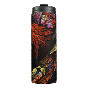Farbharmonie Abstrakte Kunst Thermosbecher