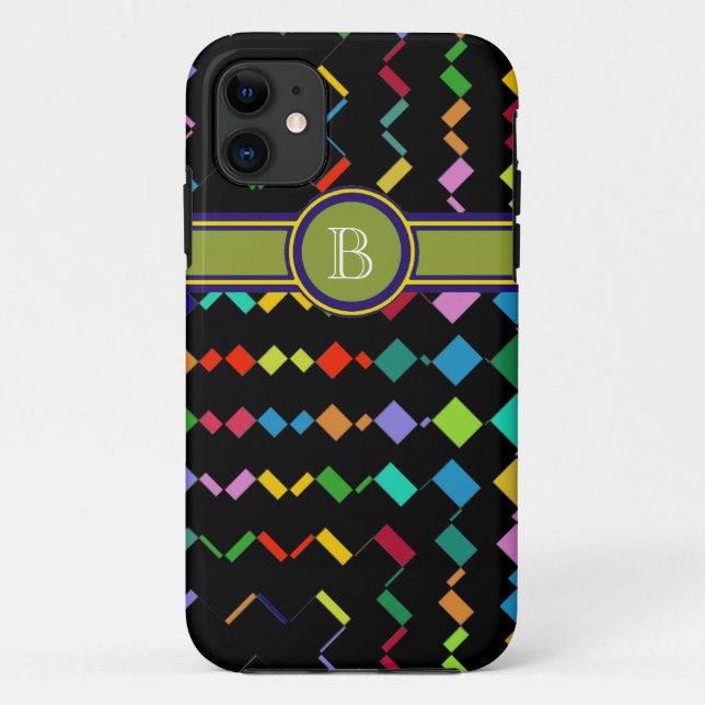 farbig fügen Sie erste geometrische Case-Mate iPhone Hülle (Rückseite)