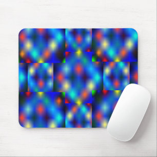 Farbig simuliert das Bild den Flößenschwung, über Mousepad