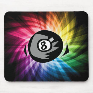 Farbige 8 Ball Mousepad