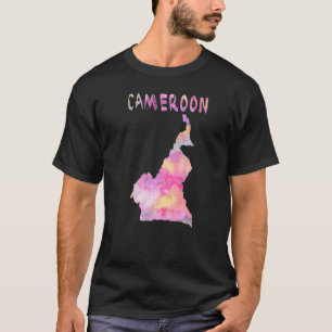 Farbige Abgeschiedene Kamerafahrt in Aquarellfarbe T-Shirt