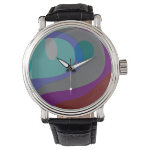Farbige Abstrakte Art. 613 Armbanduhr