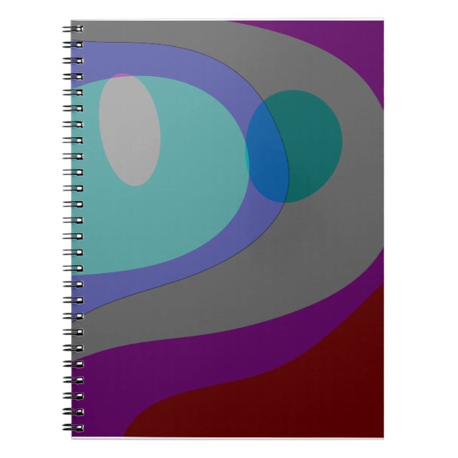 Farbige Abstrakte Art. 613 Notizblock (Vorderseite)