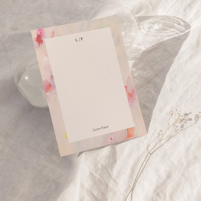 Farbige Abstrakte Art Personalisierte Flachbildsch Einladung (Von Creator hochgeladen)