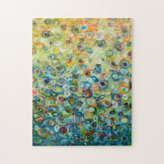 Farbige Abstrakte Circle Painting