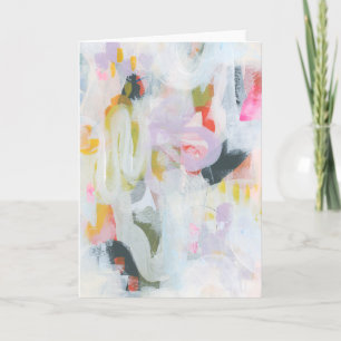 Farbige abstrakte expressionistische Kunst