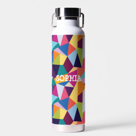 Farbige Abstrakte Flasche mit Insulinwasser mit Na