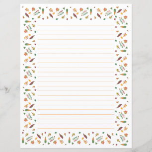 Farbige Abstrakte Herbstleaves Linder Stationery