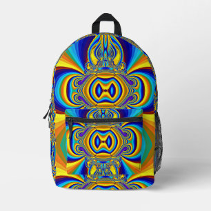 Farbige abstrakte Hintergrund-14334 Bedruckter Rucksack