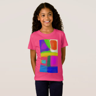 Farbige abstrakte Kunst 16 T-Shirt