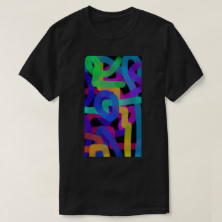 Farbige abstrakte Kunst 17 T-Shirt