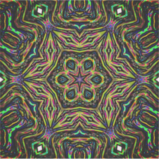 Farbige abstrakte Kunst Aufkleber