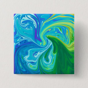 Farbige abstrakte Kunst Button