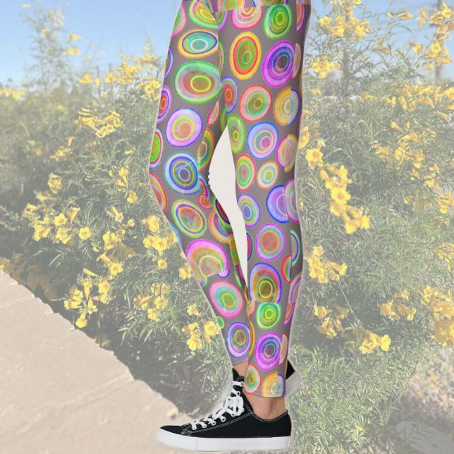 Farbige Abstrakte Leggings (Von Creator hochgeladen)