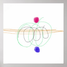 Farbige Abstrakte Linien
