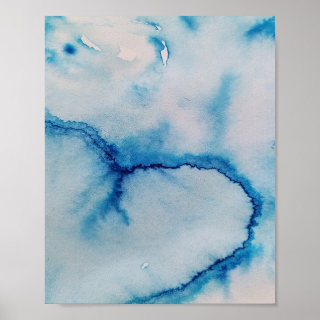 Farbige abstrakte minimale editierbare hinzufügen poster (Vorne)