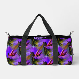 Farbige Abstrakte Pinselstriche Personalisiert Duffle Bag