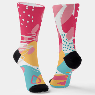 Farbige Abstrakte Socken