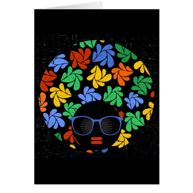 Farbige Afro-Liebe (Vorne)