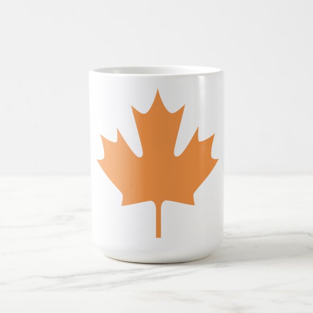 farbige Ahorn-Blätter - Tasse (Mittel)
