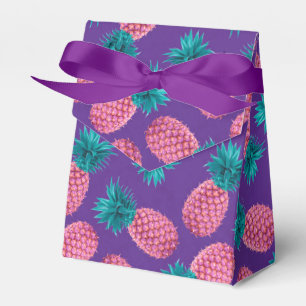 Farbige Ananas Geschenkschachtel