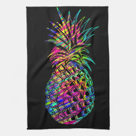 Farbige Ananas Geschirrtuch