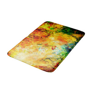 Farbige Artist-Palette Badematte