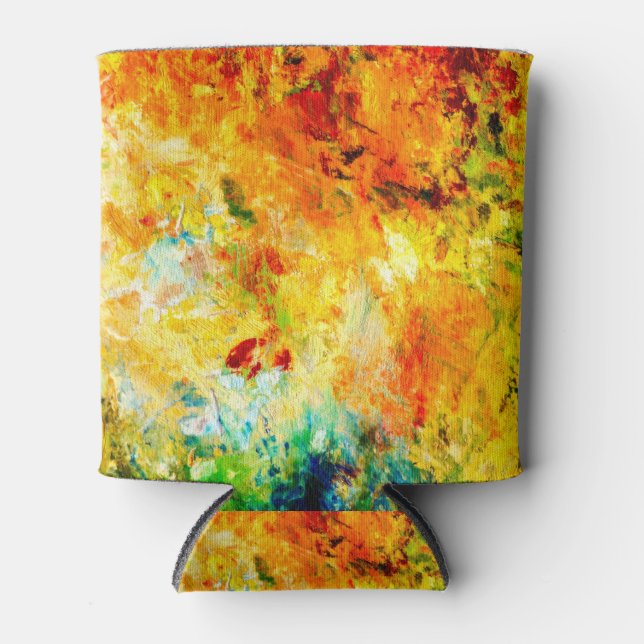 Farbige Artist-Palette Dosenkühler (Vorderseite)