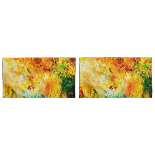 Farbige Artist-Palette Kissenbezug
