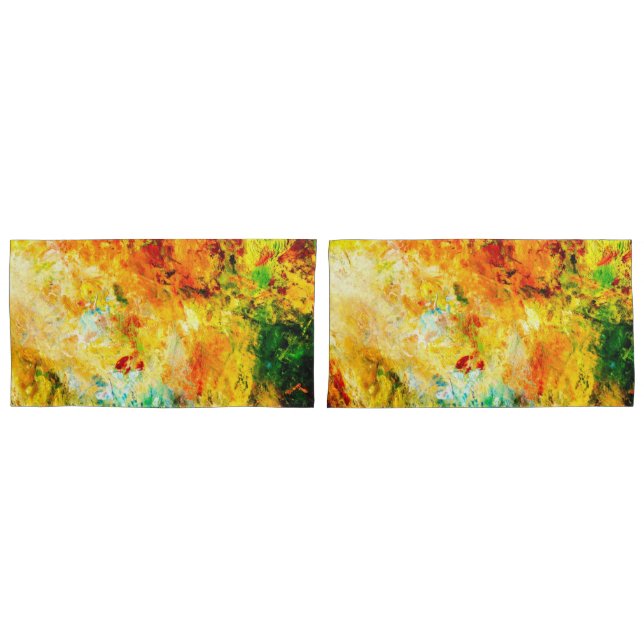 Farbige Artist-Palette Kissenbezug (Vorderseite-Set)