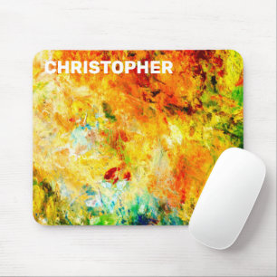 Farbige Artist-Palette Mousepad