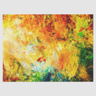 Farbige Artist-Palette Seidenpapier
