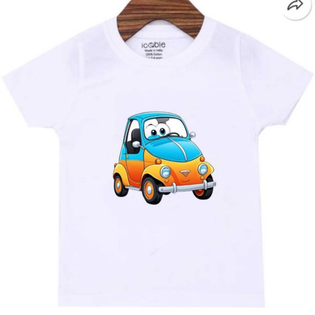 Farbige Autos Moderne Cut Kids Baby T-shirt (Von Creator hochgeladen)