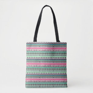 Farbige Azteken-Muster-Design Tasche