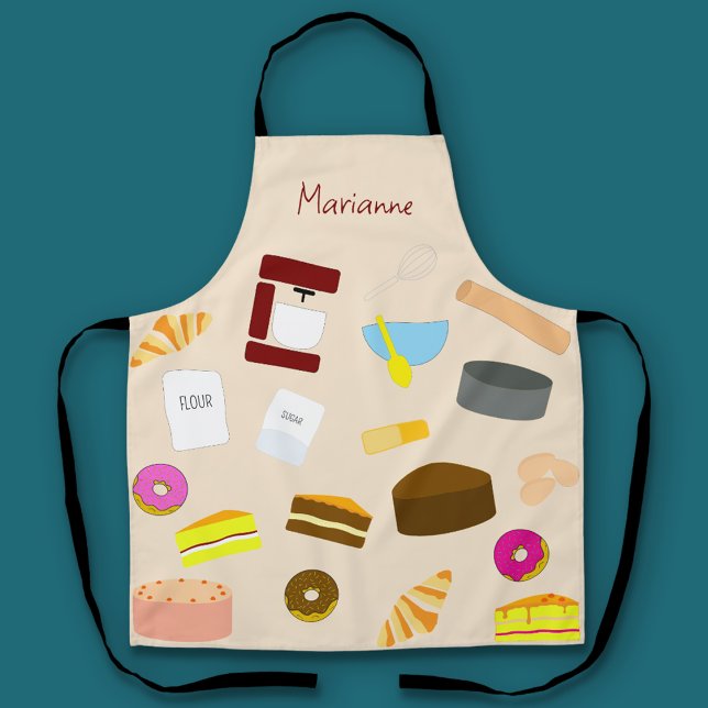 Farbige Backwaren und Backwaren Schürze (Baking Apron Cream)