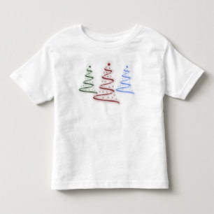 Farbige Bäume Kleinkind T-shirt