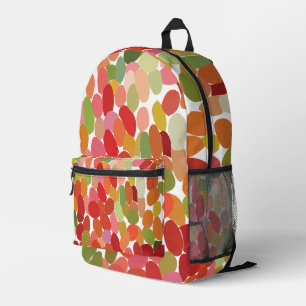 Farbige Beeren Frucht Bedruckter Rucksack