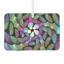 Farbige Bewegungen Abstrakte Trippy Fraktal Art