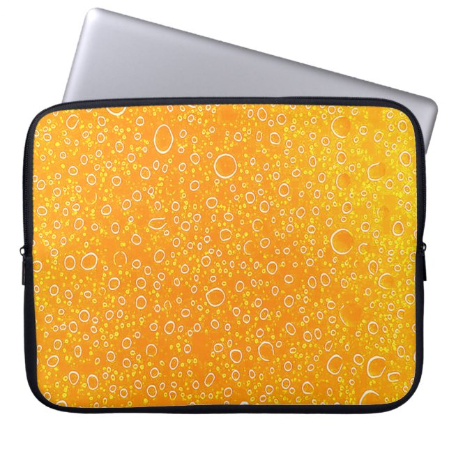 Farbige Bierbuchse Laptopschutzhülle (Vorderseite)