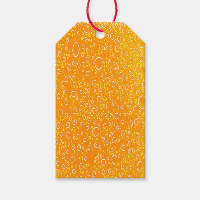 Farbige Biermarken Geschenkanhänger (Vorderseite)