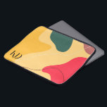 Farbige Bio Formen abstrakter Hintergrund Laptopschutzhülle<br><div class="desc">Farbvolle Bio Formenzusammensetzung,  modernes abstraktes Ambiente.</div>