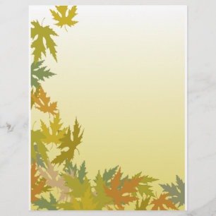 Farbige Blätter des Herbstes