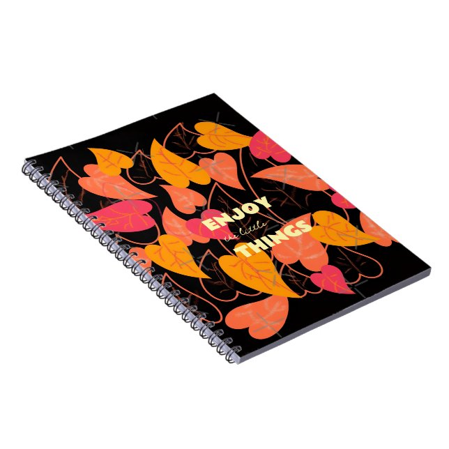 Farbige Blätter Notizblock (Rechte Seite)