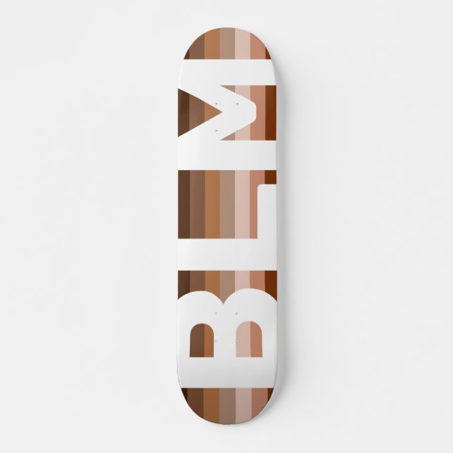 Farbige blinde Liebe Regenbogen BLM - Skateboard (Vorne)