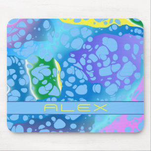 Farbige Blobs Mousepad