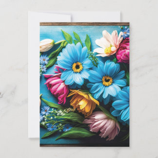 Farbige Blume